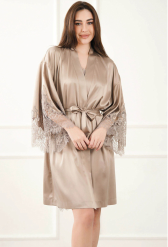 Халат жіночий шовковий Tourmaline Komilfo 2136/8TP