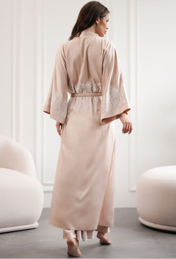 Халат женский шелковый Willow Komilfo 2329L/1CM фото