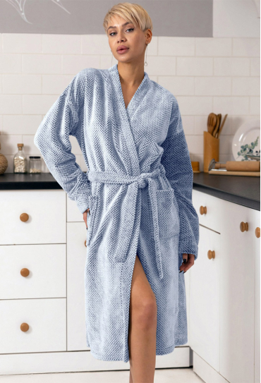 Халат жіночий велсофт Assorty Leinle 1209-90104