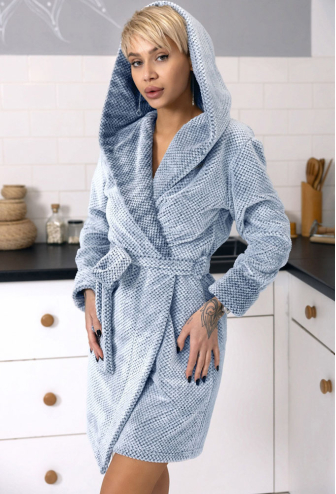 Халат женский велсофт Assorty Leinle 1426-90104
