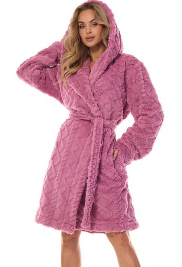 Халат жіночий плюшевий L&L 2401WS