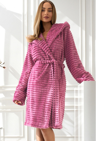 Халат жіночий плюшевий Robin L&L 2416WN