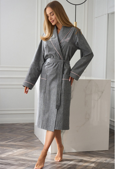 Халат женский хлопок L&L 2530