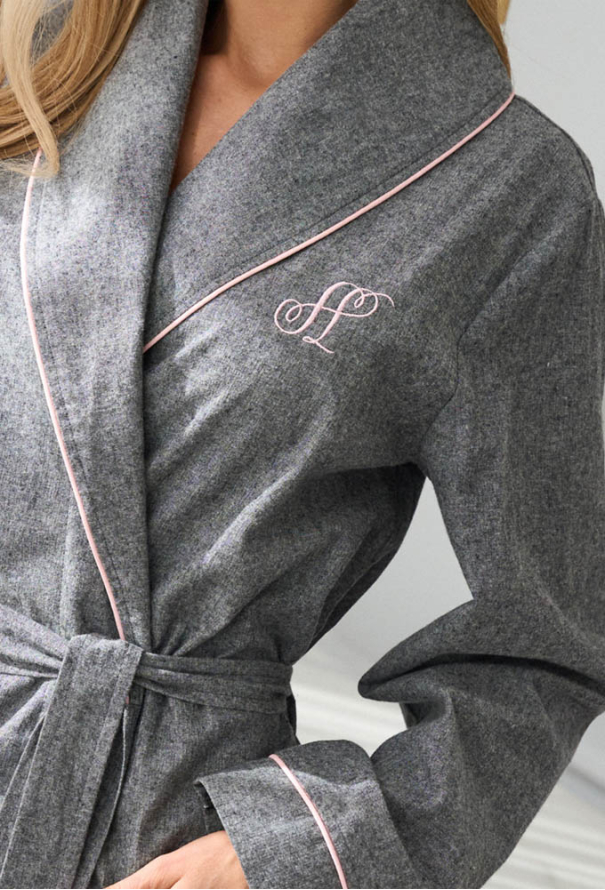 Халат женский хлопок L&L 2530 фото