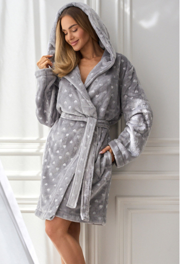 Халат женский плюшевый L&L 2550S