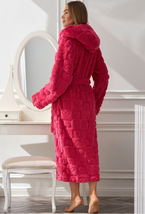 Халат жіночий плюшевий L&L 2554ML фото
