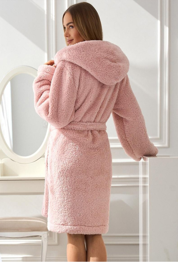 Халат женский плюшевый L&L 2559PR фото