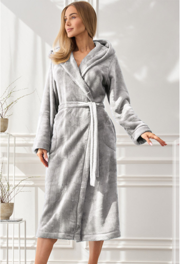 Халат женский плюшевый L&L 2594PL