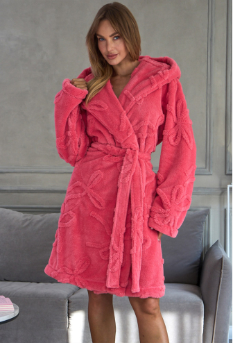 Халат женский плюшевый Elodie L&L 2632ML
