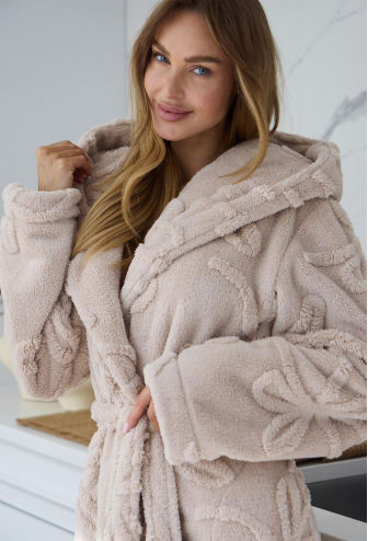 Халат жіночий плюшевий Elodie L&L 2633AN