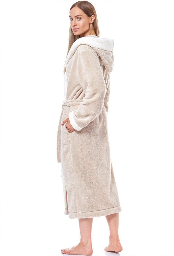 Халат женский плюшевый Hft L&L 9145AG фото