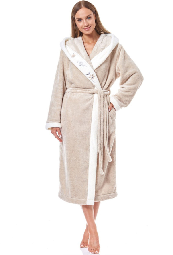Халат женский плюшевый Hft L&L 9145AG фото