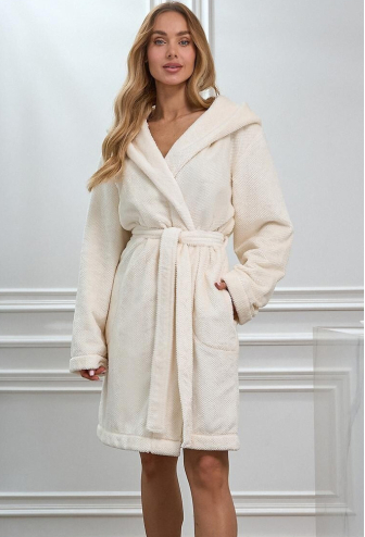 Халат жіночий плюшевий Honey L&L 2601E