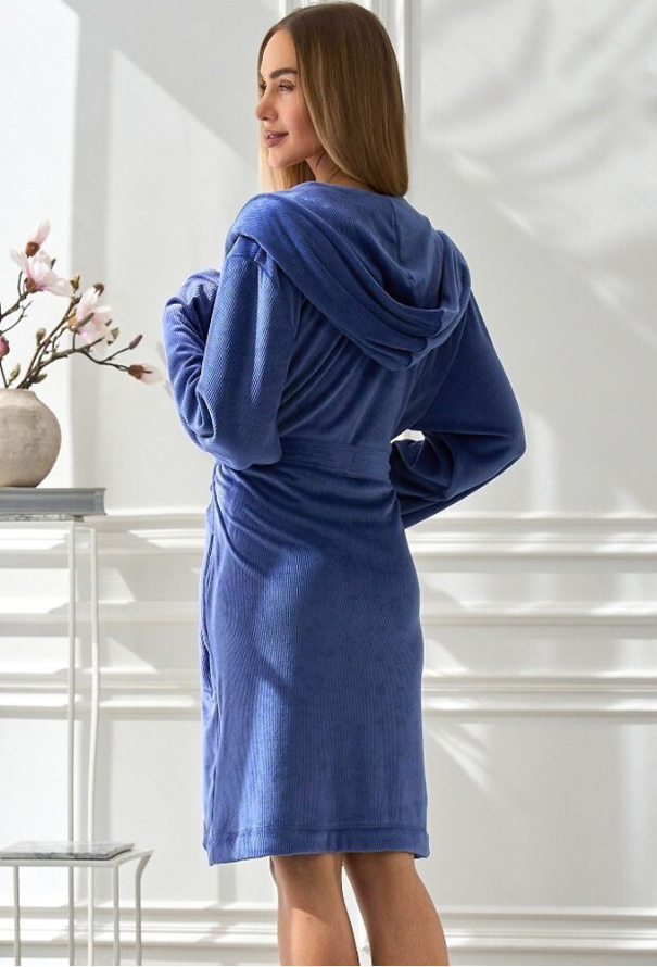 Халат женский трикотажный L&L 2509NV фото