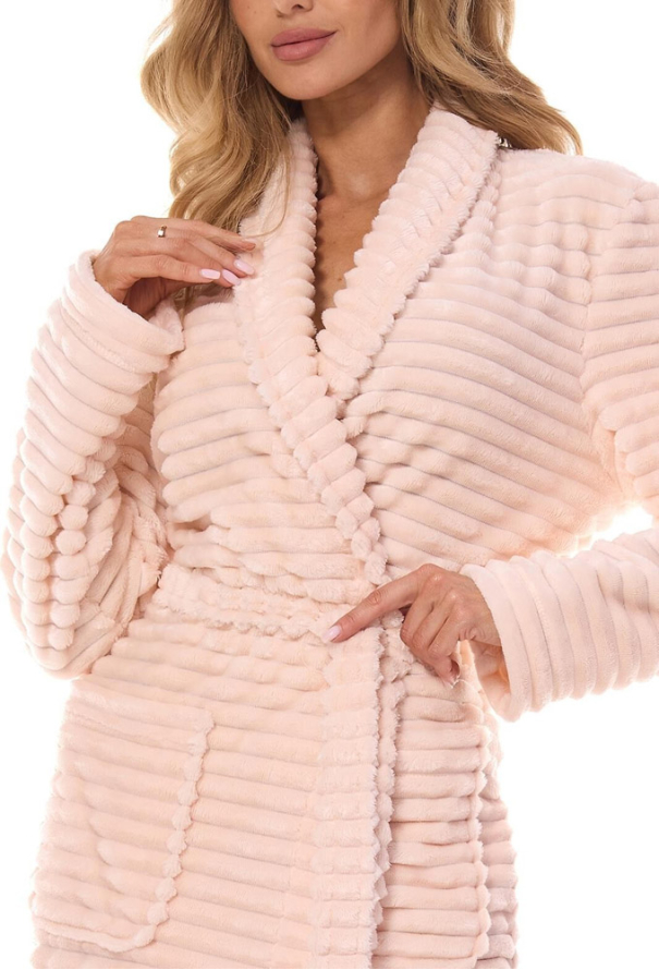 Халат жіночий плюшевий Rita L&L 2415MR фото