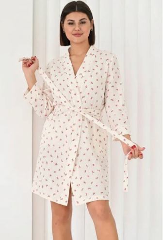 Халат женский муслиновый LoomLine 13-24TW