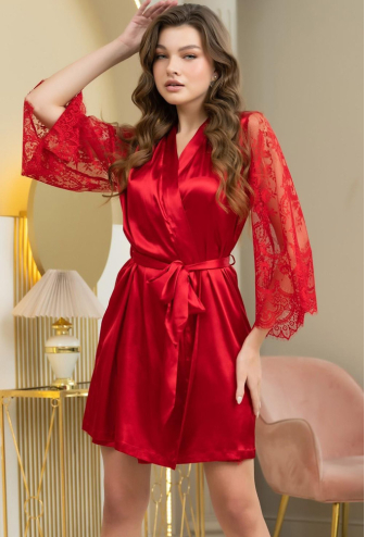 Халат жіночий атласний Ester Mia-Amore 7293-1