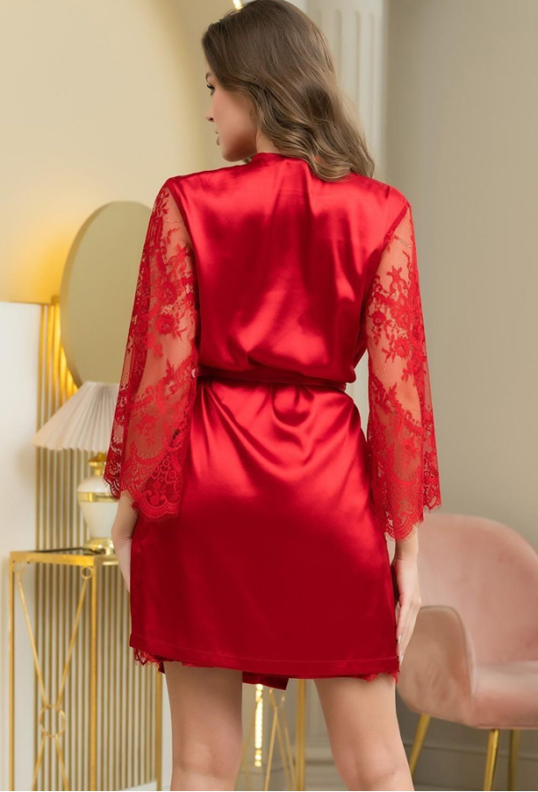 Халат женский атласный Ester Mia-Amore 7293-1 фото
