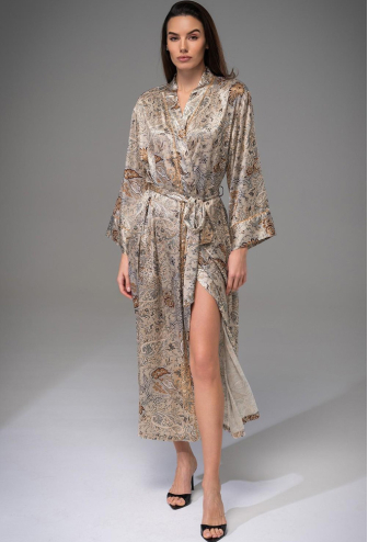 Халат из натурального шелка Livia Mia-Amore 4499