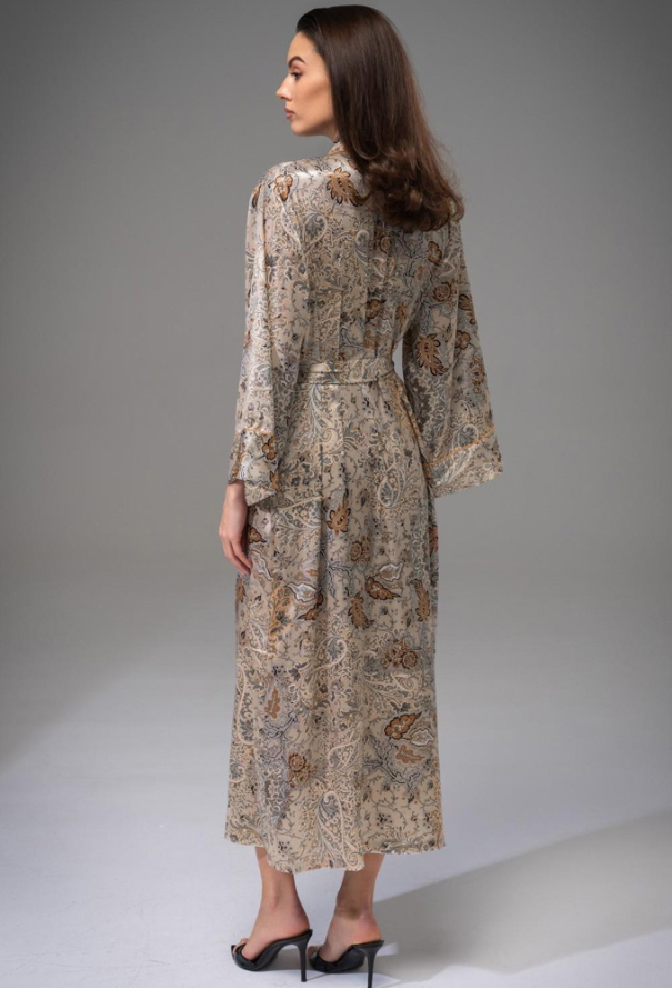 Халат із натурального шовку Livia Mia-Amore 4499 фото