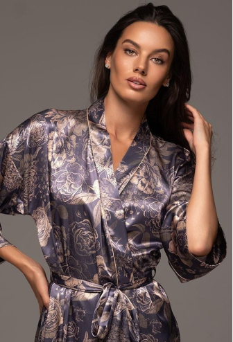 Халат із натурального шовку Giaconda Mia-Amore 4683