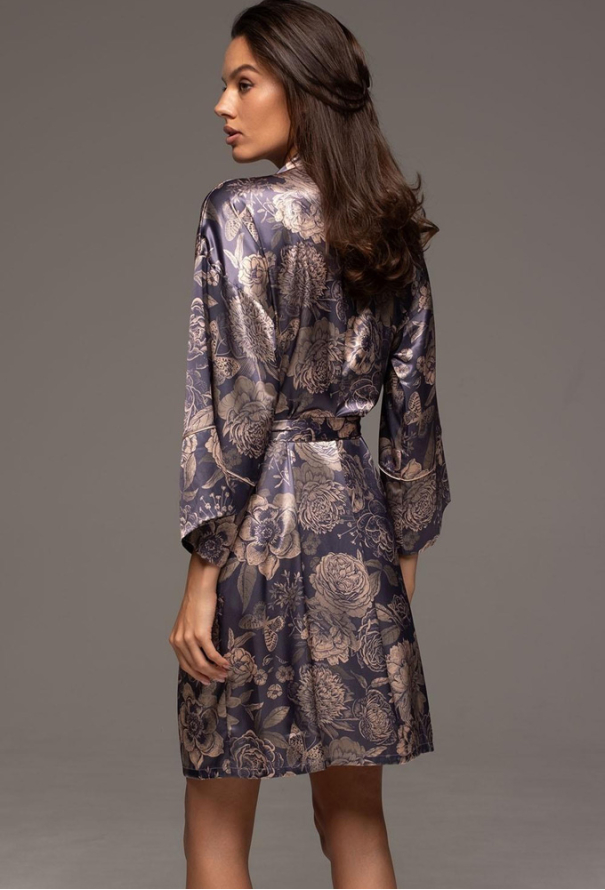 Халат із натурального шовку Giaconda Mia-Amore 4686 фото