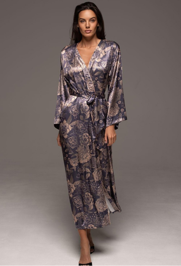 Халат із натурального шовку Giaconda Mia-Amore 4686 фото