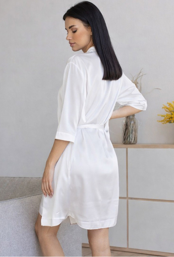 Халат женский шелковый MiaNaGreen Хб1071 фото