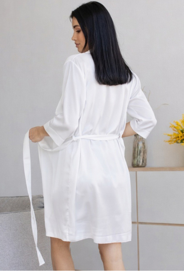 Халат женский шелковый MiaNaGreen Хб1071 фото