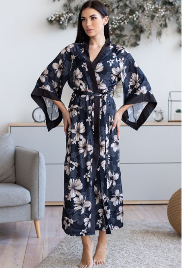Халат жіночий шовковий MiaNaGreen Хг399