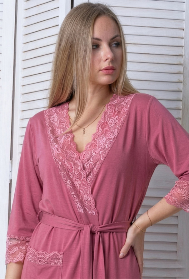 Халат жіночий бавовна MiaNaGreen Хк1112 фото