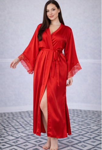 Халат женский шелковый MiaNaGreen Хк195