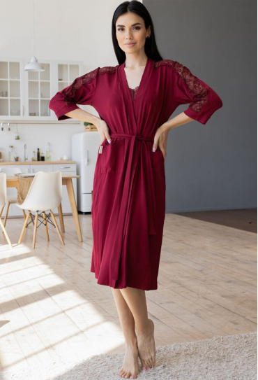 Халат женский вискоза MiaNaGreen Хм1212