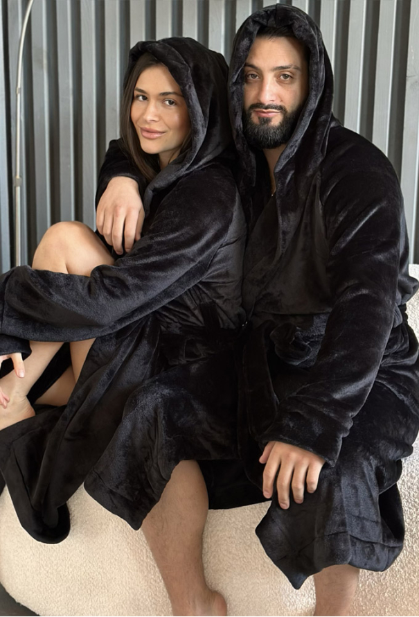 Халат мужской велсофт Black Diamond Cosy VELP10MZ фото