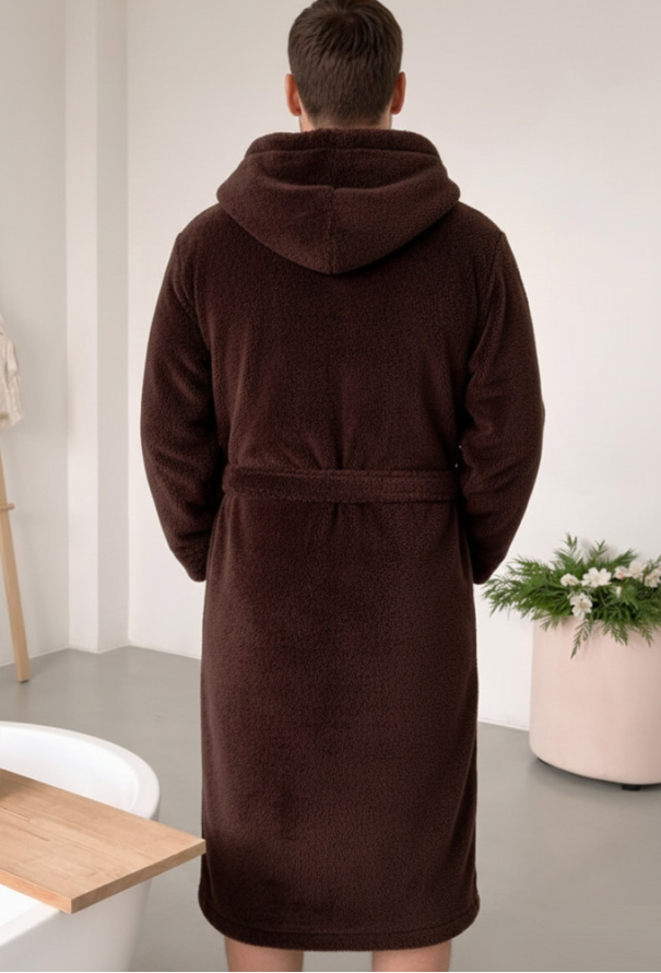 Халат мужской велсофт Cuddle Cosy VELC01MZ фото