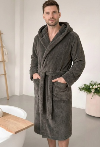 Халат мужской велсофт Cuddle Cosy VELC03MZ