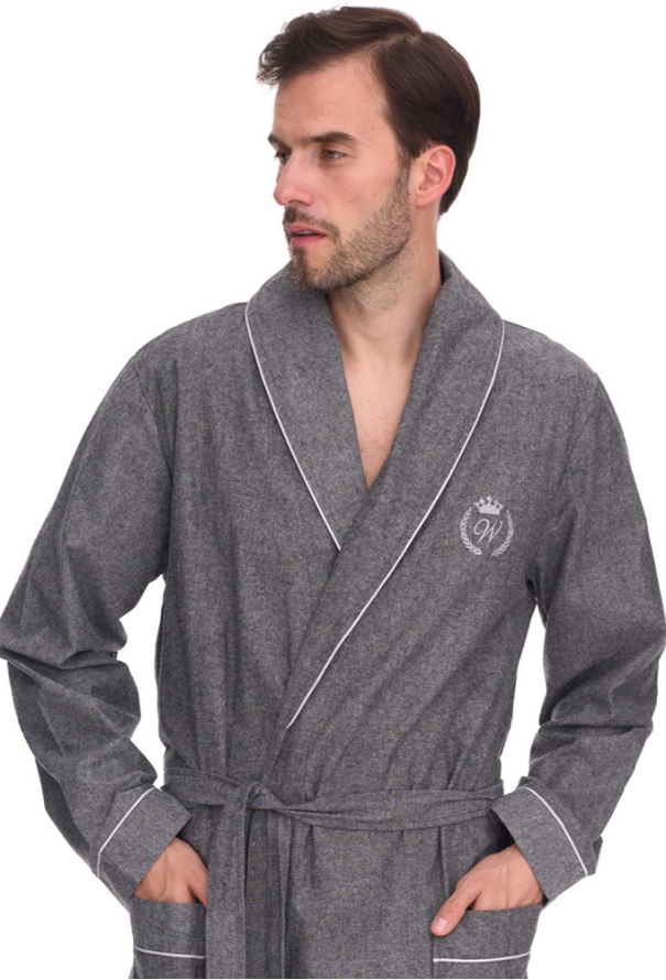 Халат чоловічий бавовна L&L 2532 фото