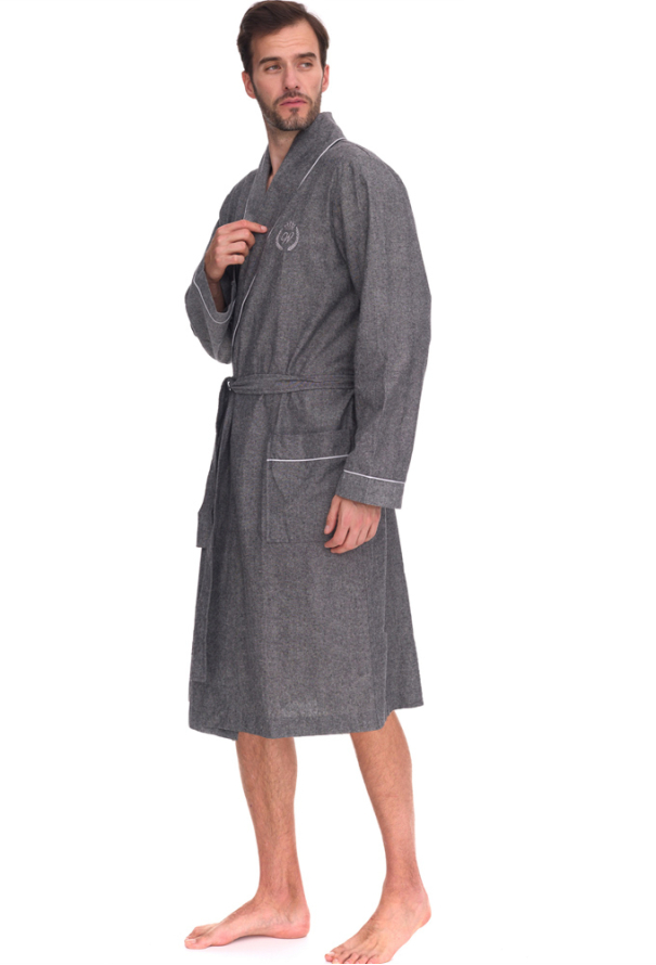 Халат чоловічий бавовна L&L 2532 фото