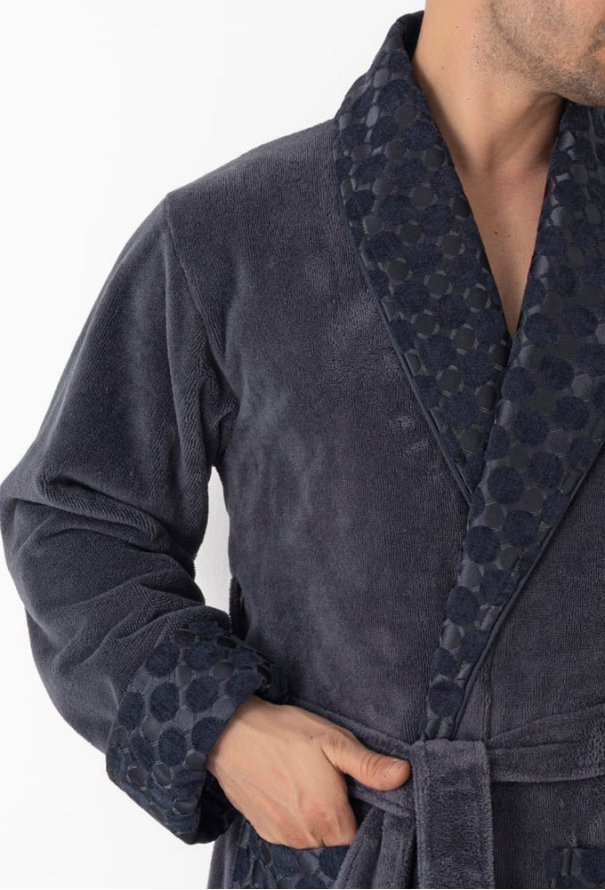 Халат чоловічий велюровий Nusa 15165AN фото