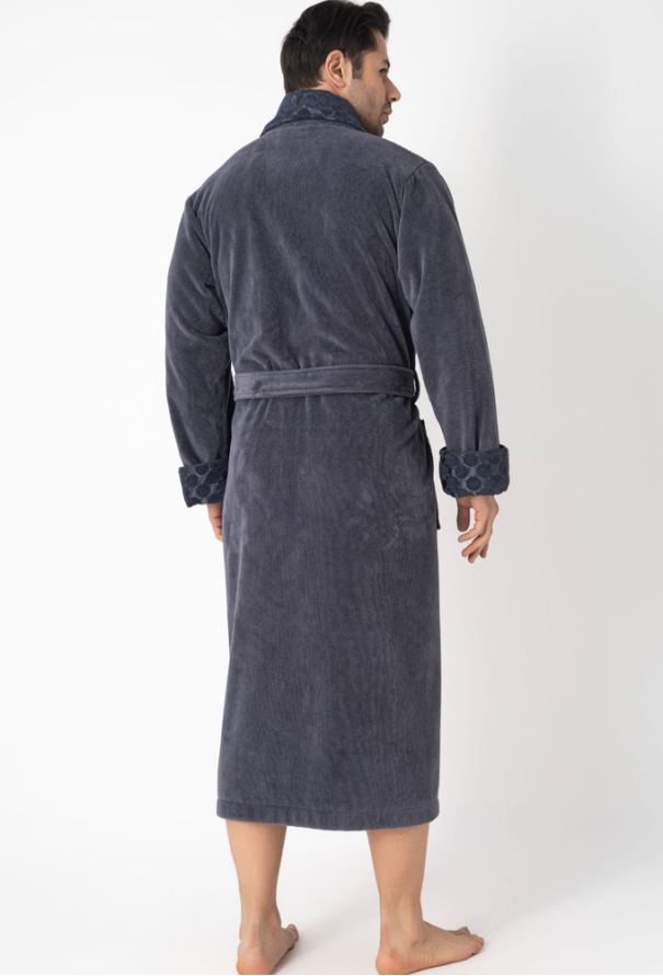 Халат чоловічий велюровий Nusa 15165AN фото