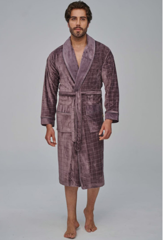Халат чоловічий велюровий Nusa 26680K