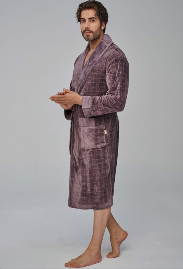 Халат чоловічий велюровий Nusa 26680K фото
