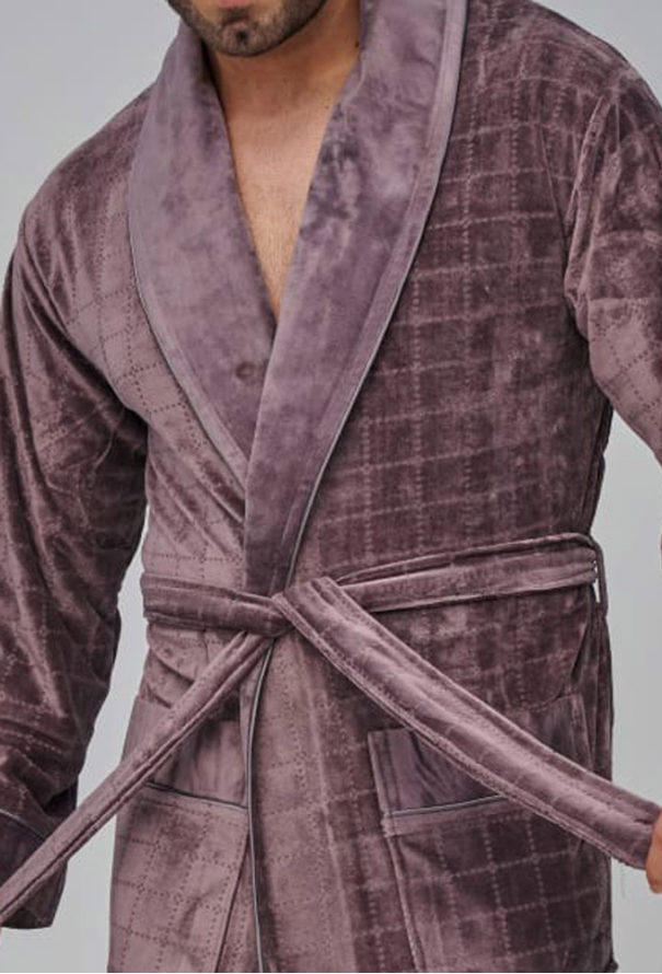 Халат чоловічий велюровий Nusa 26680K фото