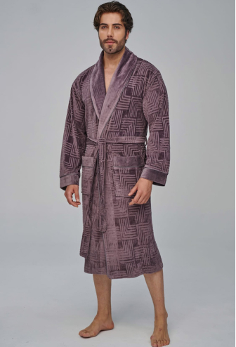 Халат чоловічий велюровий Nusa 26685K