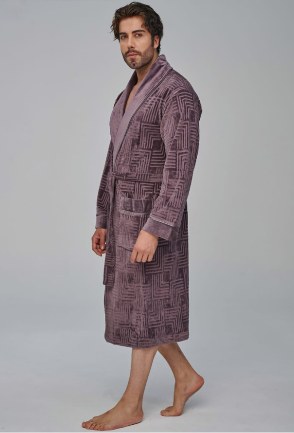 Халат чоловічий велюровий Nusa 26685K фото