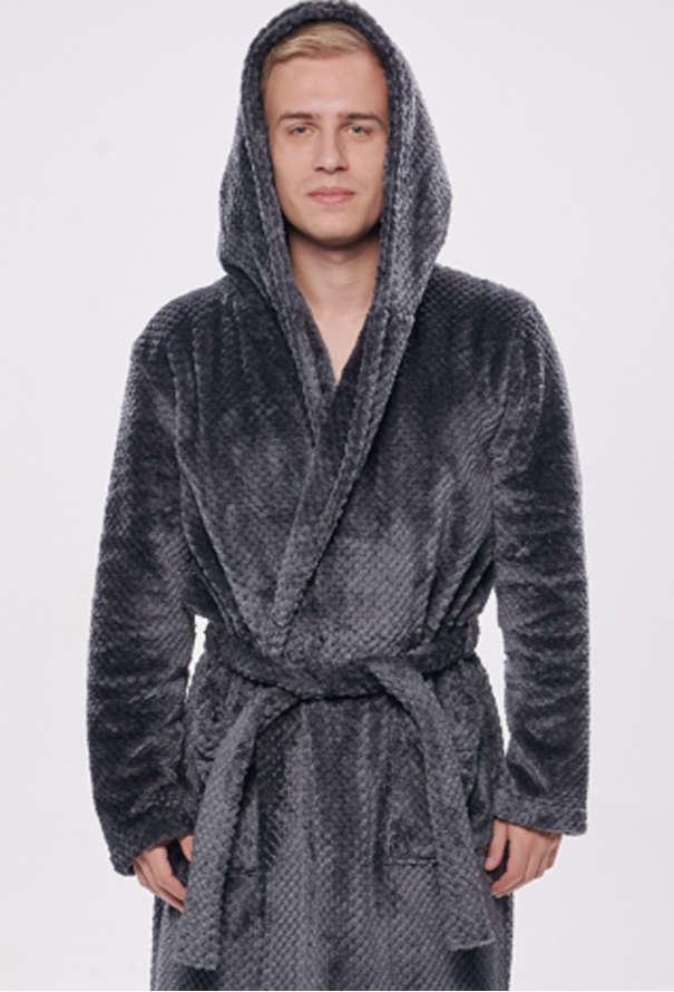Халат мужской плюшевый Shato 2721 фото