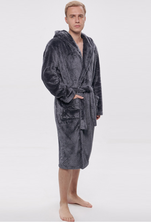 Халат мужской плюшевый Shato 2721 фото
