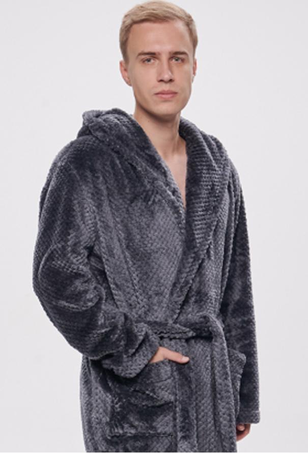 Халат мужской плюшевый Shato 2721 фото