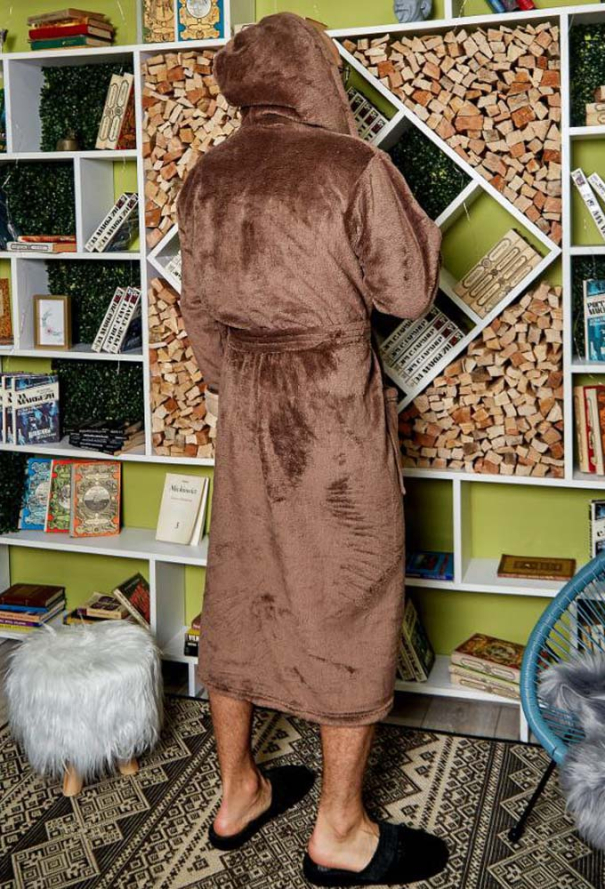 Халат чоловічий велсофт Tomiko 4002MSK фото