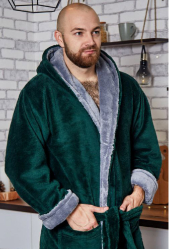 Халат мужской велсофт Tomiko 4002IZS